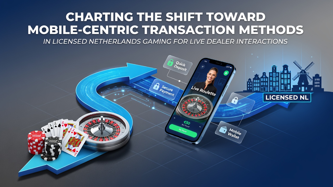 Mobiele transacties in Nederlandse live dealer casino's tonen gestage groei in gebruik van apps en portemonnees