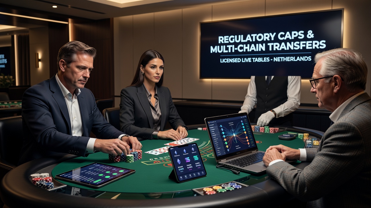 Live dealer tafels met cryptobetalingen en multi-chain opties in Nederlandse casinos