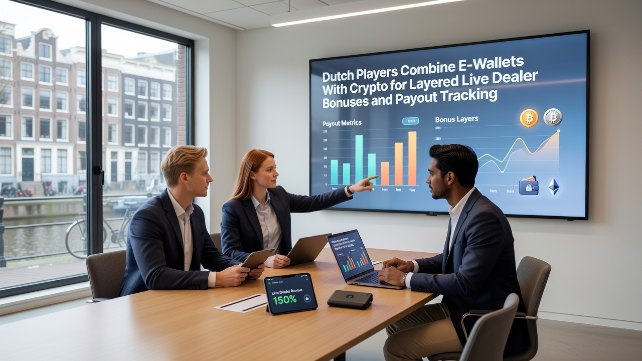 Nederlandse spelers combineren e-wallets en crypto in live dealer spellen met gelaagde bonussen
