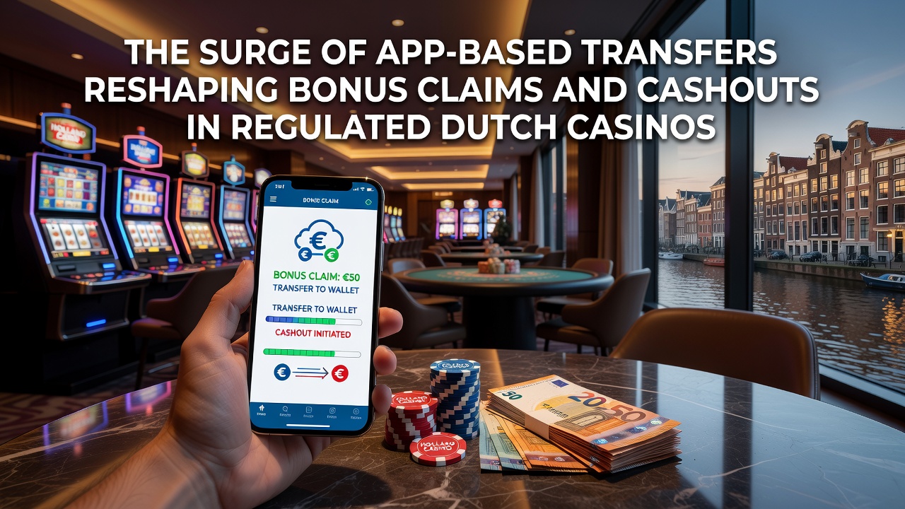 Cashout processes accelerated by app-based transfers in Dutch casinos